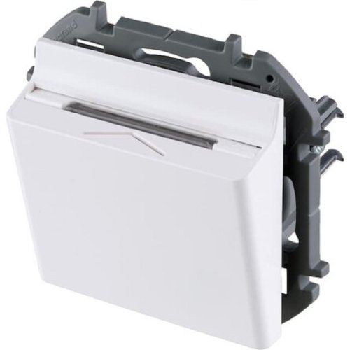 Выключатель карточный без рамки Legrand Inspiria 1-кл. белый картинка